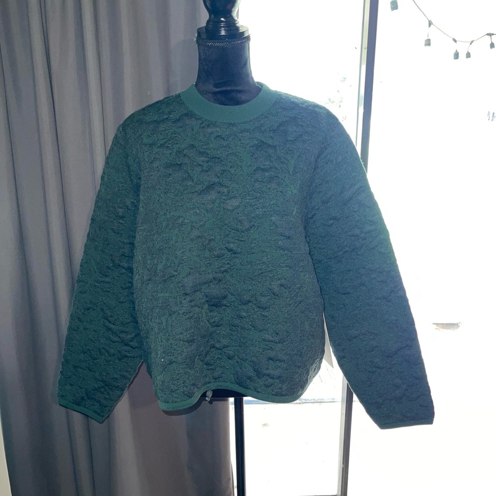 lululemon athletica Forest Green Crewneck Sweater